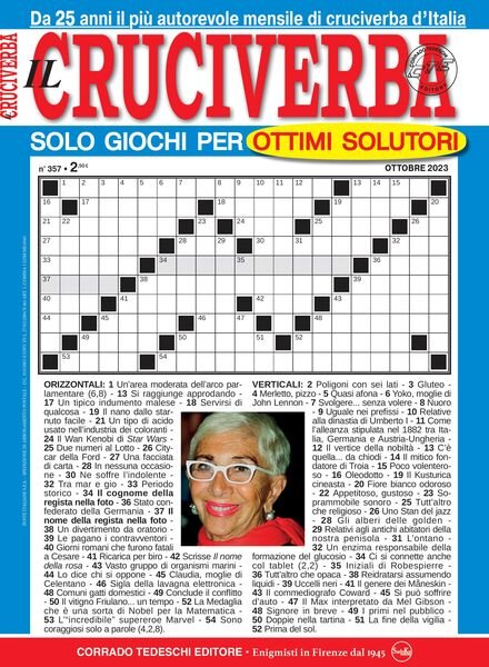 Il Cruciverba – Ottobre 2023 Cover