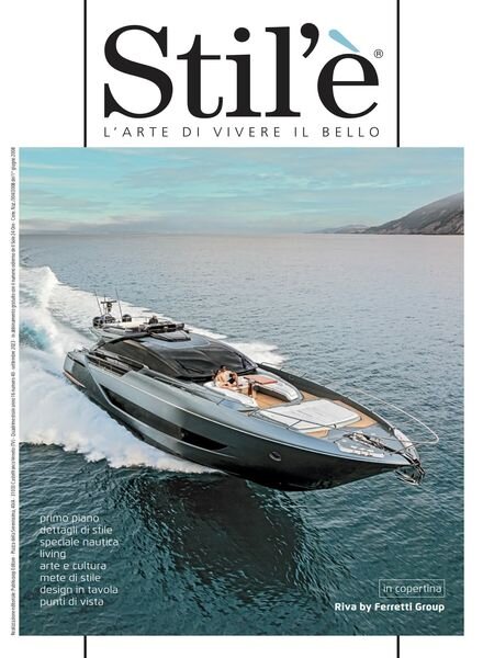 Il Sole 24 Ore Stil’e – Settembre 2023 Cover