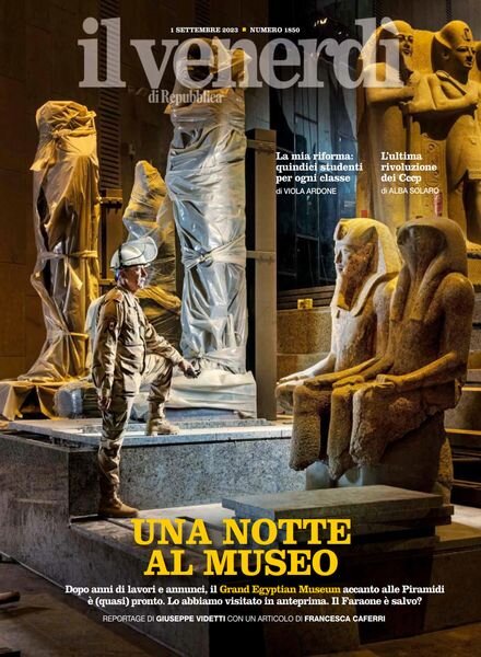 Il Venerdi di Repubblica – 1 Settembre 2023 Cover