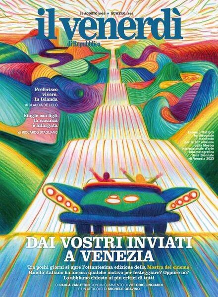 Il Venerdi di Repubblica – 25 Agosto 2023 Cover