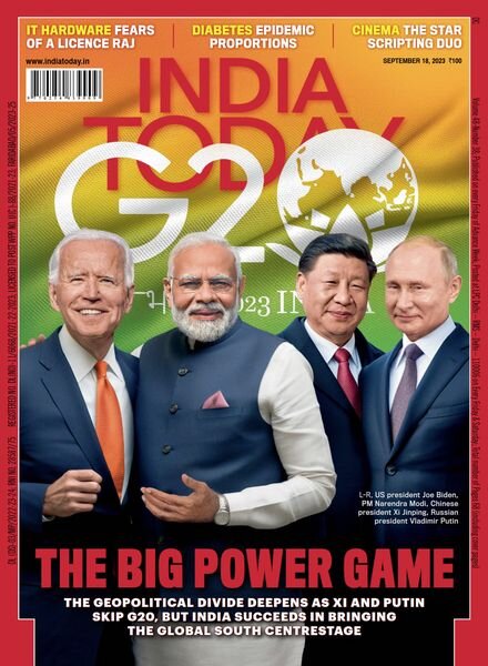 India Today – Monday September 18 2023 Cover