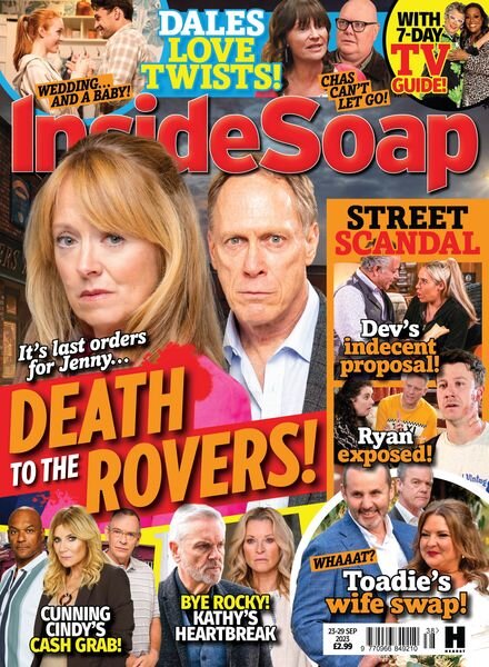 Inside Soap UK – Issue 38 – 23 September 2023 Cover