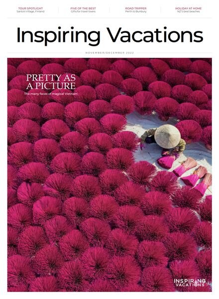 Inspiring Vacations Magazine – Issue 14 – November-December 2022 Cover