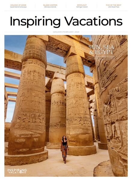 Inspiring Vacations Magazine – Issue 15 – January-February 2023 Cover