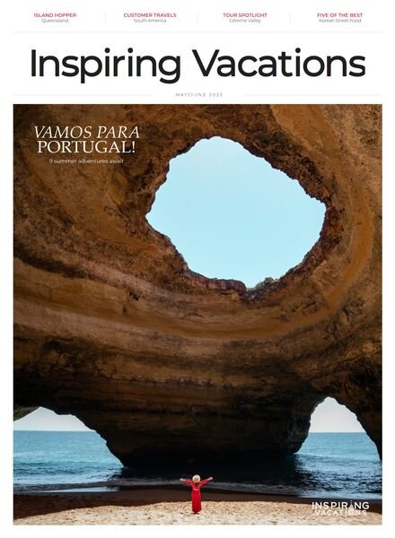Inspiring Vacations Magazine – Issue 17 – May-June 2023 Cover