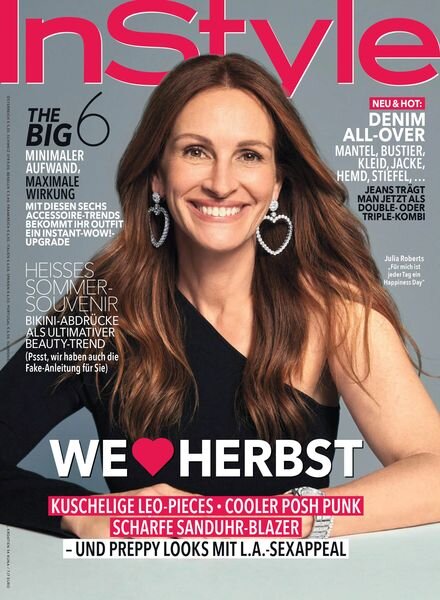 InStyle Magazin – Oktober 2023 Cover
