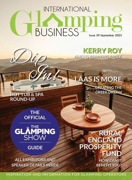 International Glamping Business – September 2023 Cover
