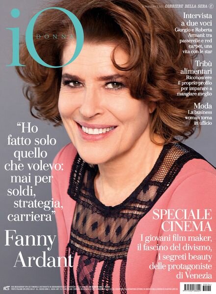 Io Donna del Corriere della Sera – 26 Agosto 2023 Cover