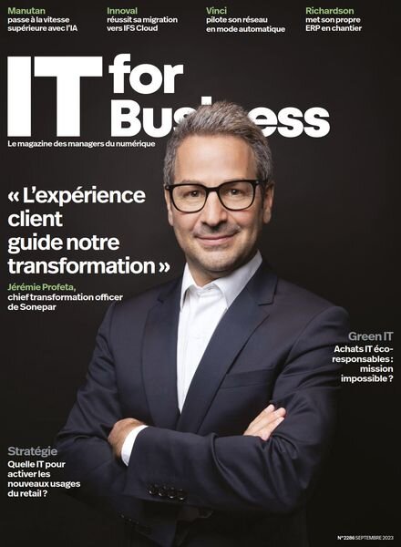 IT for Business – Septembre 2023 Cover