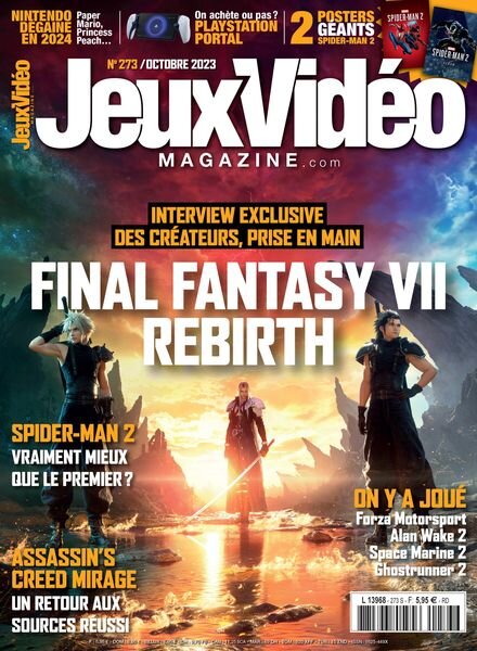 Jeux Video Magazine – Octobre 2023 Cover