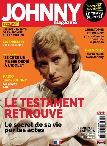Johnny Magazine – Septembre-Novembre 2023 Cover