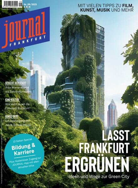 Journal Frankfurt – September 2023 Cover