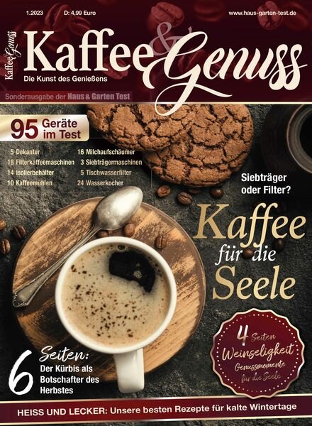 Kaffee & Genuss – September 2023 Cover