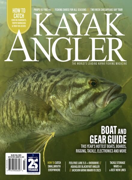 Kayak Angler – Fall 2023 Cover