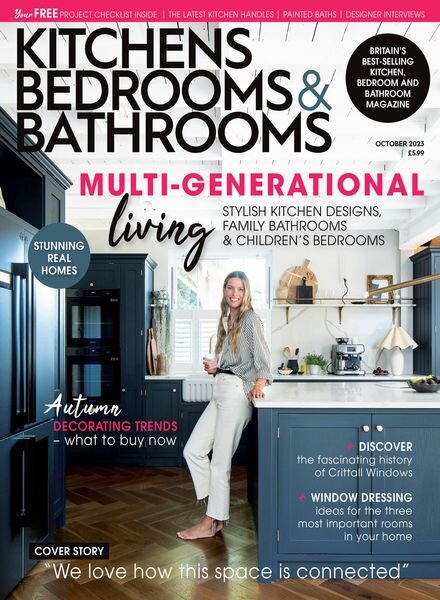 Kitchens Bedrooms & Bathrooms – October 2023 Cover