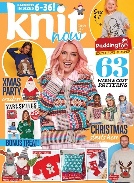 Knit Now – Issue 159 – September 2023 Cover