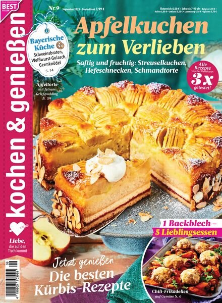 Kochen & Geniessen – September 2023 Cover