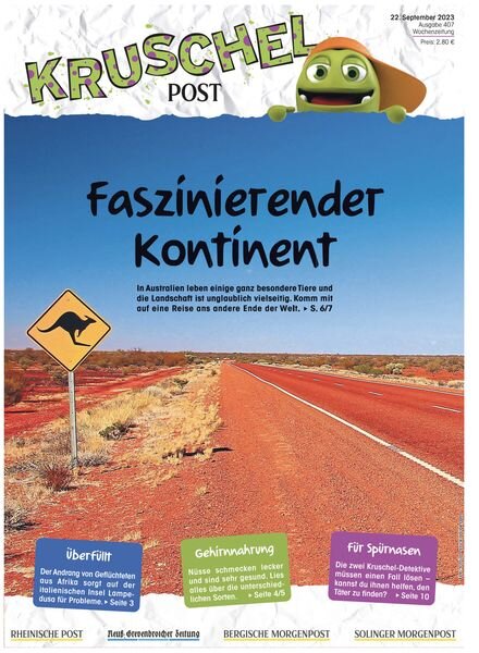 Kruschelpost – 22 September 2023 Cover