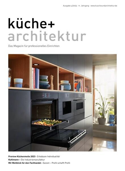 Kuche+Architektur – September 2023 Cover