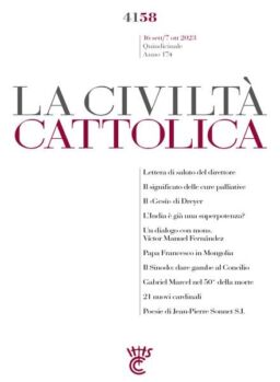 La Civilta Cattolica – 16 Settembre 2023