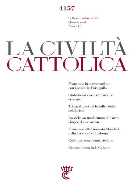 La Civilta Cattolica – 2 Settembre 2023 Cover