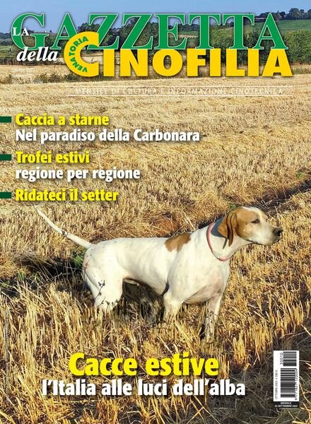 La Gazzetta Della Cinofilia Venatoria – Ottobre 2023 Cover