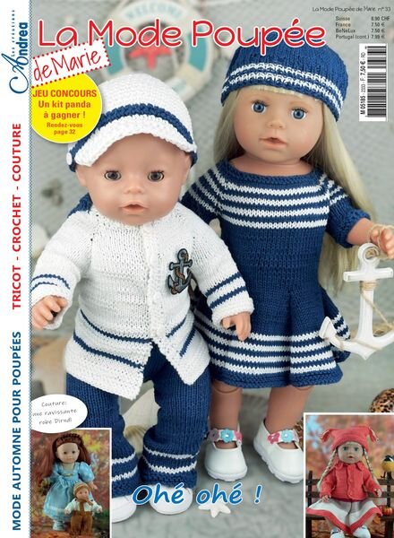 La Mode Poupee de Marie – Aout 2023 Cover