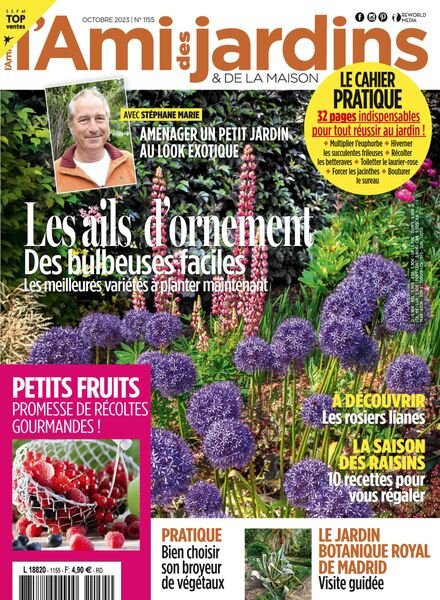 L’Ami des Jardins – Octobre 2023 Cover