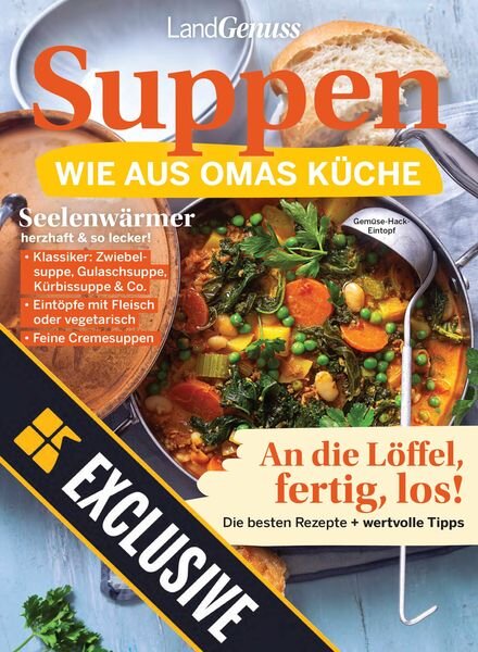 LandGenuss – Suppen – September 2023 Cover