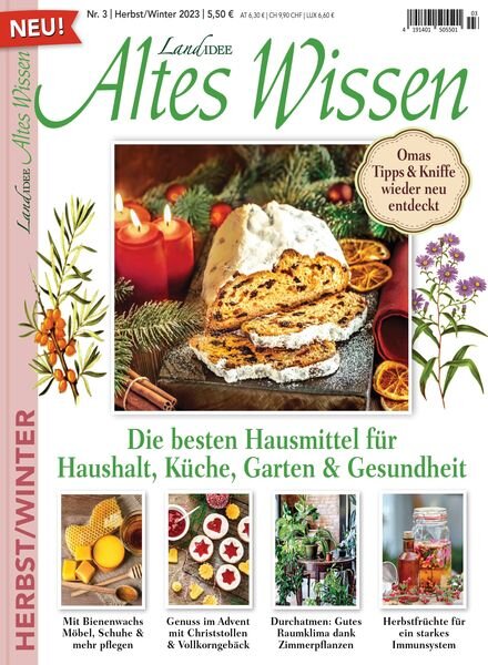 LandIDEE Altes Wissen – Herbst-Winter 2023 Cover
