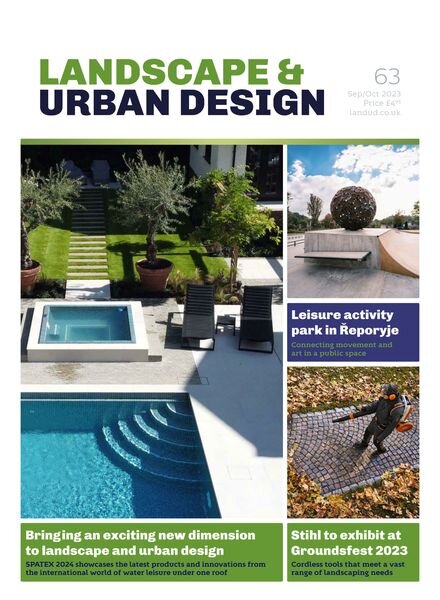 Landscape & Urban Design – September-October 2023 Cover