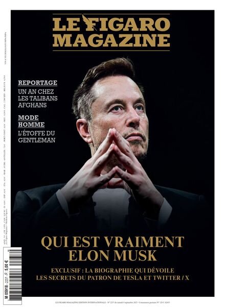 Le Figaro Magazine – 8 Septembre 2023 Cover
