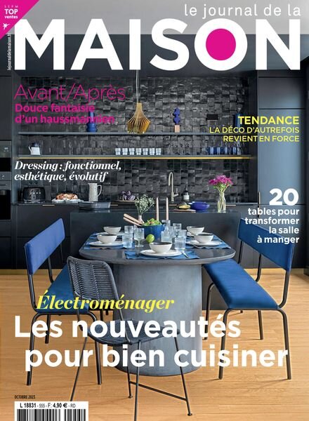 Le Journal de la Maison – Octobre 2023 Cover