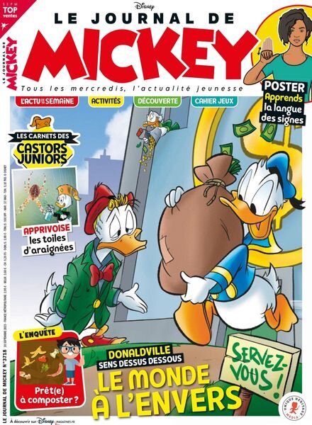 Le Journal de Mickey – 20 Septembre 2023 Cover