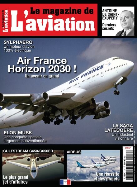Le Magazine de l’Aviation – Octobre-Decembre 2023 Cover