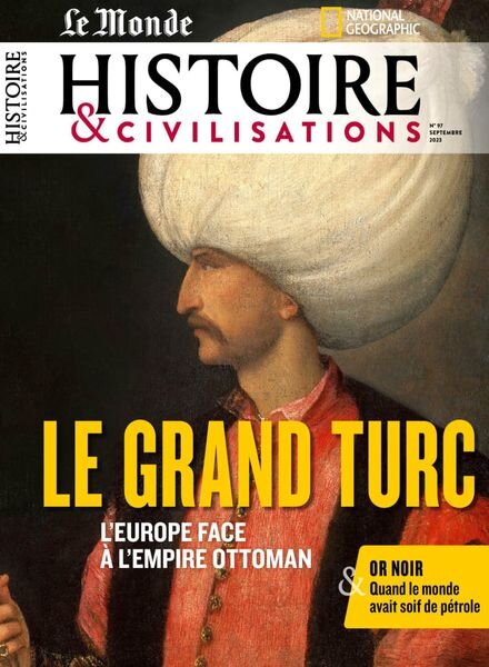 Le Monde Histoire & Civilisations – Septembre 2023 Cover