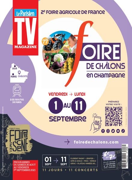 Le Parisien TV Magazine – 25 Aout 2023 Cover