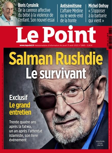 Le Point – 31 Aout 2023 Cover