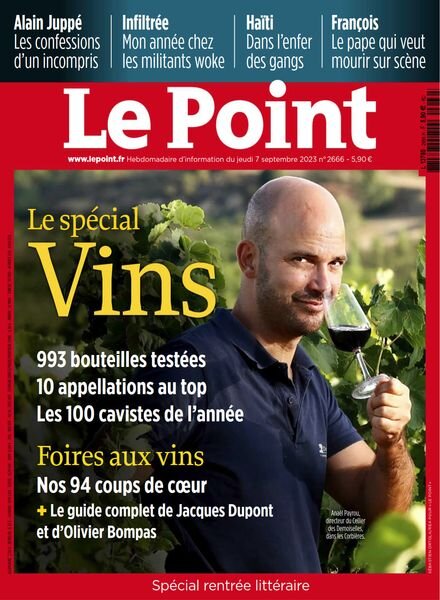 Le Point – 7 Septembre 2023 Cover