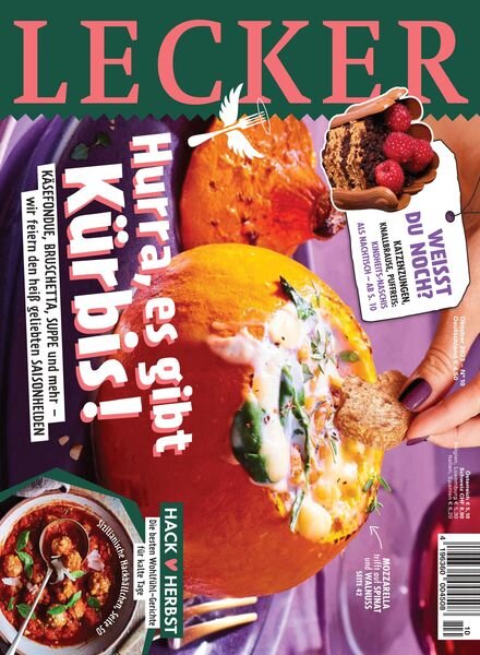 Lecker – Oktober 2023 Cover