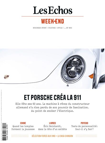 Les Echos Week-end – 1er Septembre 2023 Cover