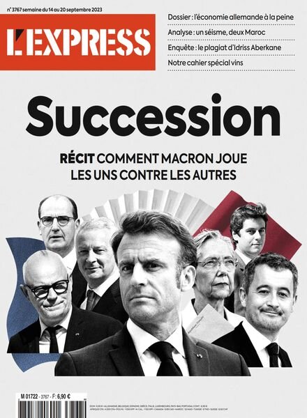 L’Express – 14 Septembre 2023 Cover