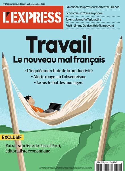 L’Express – 31 aout 2023 Cover