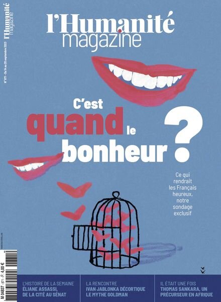 L’Humanite Magazine – 14 Septembre 2023 Cover