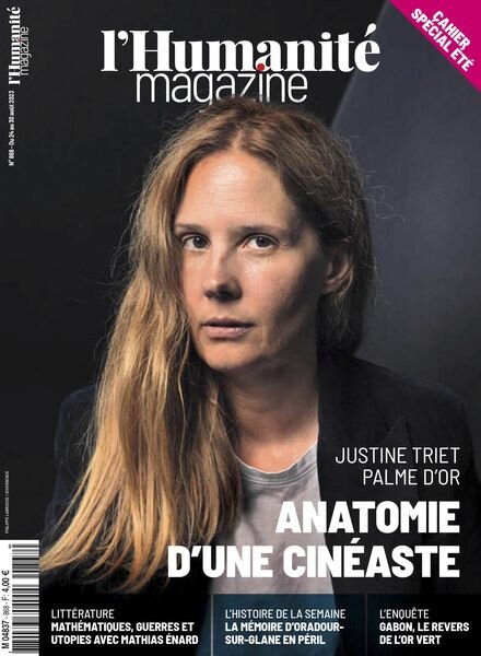 L’Humanite Magazine – 24 Aout 2023 Cover