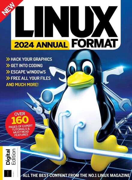 Linux Format Annual – Volume 7 2024 – September 2023 Cover