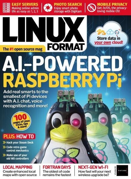 Linux Format UK – Issue 307 – October 2023 Cover