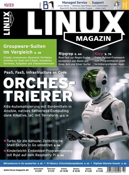 Linux-Magazin – Oktober 2023 Cover