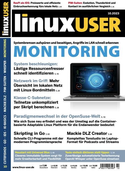LinuxUser – Oktober 2023 Cover