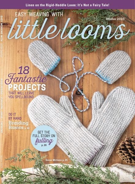 Little Looms – Winter 2023 Cover